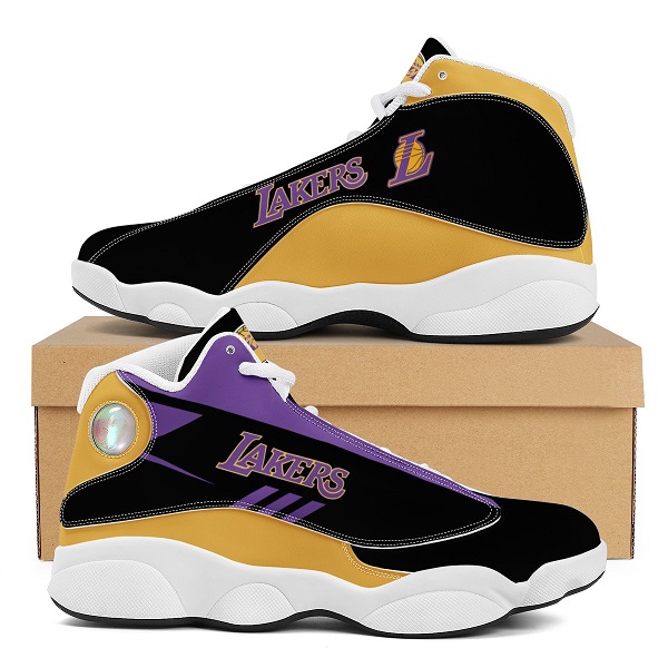Women's Los Angeles Lakers Limited Edition JD13 Sneakers 004